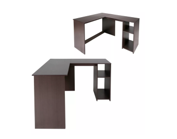 Escritorio Esquinero Con 2 Repisas