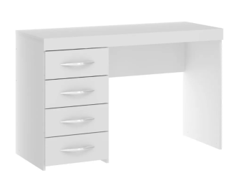 Escritorio Tek 4 Cajones Blanco